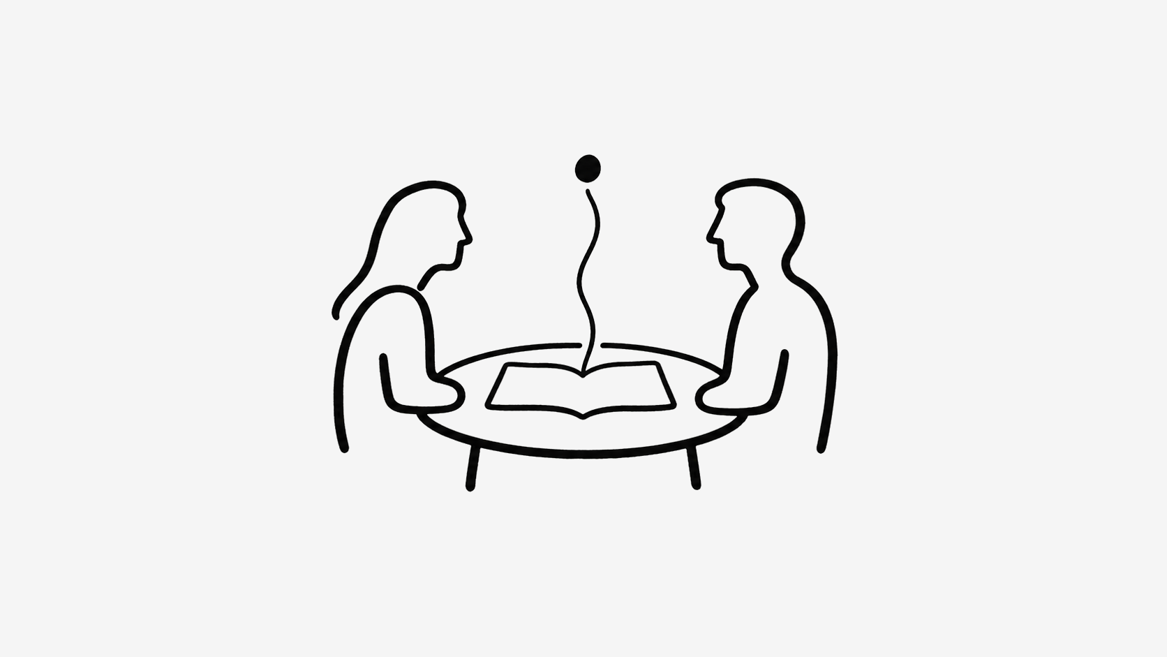 Client and studio partner uncovering a story together
